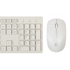 Клавиатура + мышь Оклик 240M клав:черный мышь:черный USB беспроводная slim Multimedia