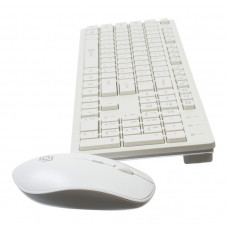 Клавиатура + мышь Оклик 240M клав:черный мышь:черный USB беспроводная slim Multimedia