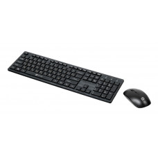 Клавиатура + мышь Оклик 240M клав:черный мышь:черный USB беспроводная slim Multimedia