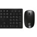 Клавиатура + мышь Оклик 240M клав:черный мышь:черный USB беспроводная slim Multimedia