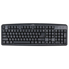 Клавиатура Оклик 100M HW3 черный USB (654570)