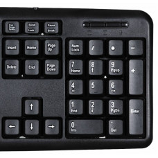 Клавиатура Оклик 180M черный USB (943626)