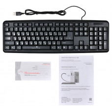 Клавиатура Оклик 180M черный USB (943626)