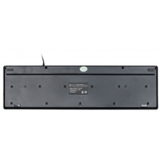 Клавиатура Оклик 520M2U черный/черный USB slim Multimedia