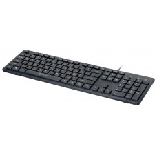 Клавиатура Оклик 520M2U черный/черный USB slim Multimedia