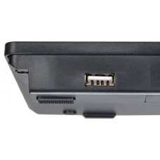 Клавиатура Оклик 520M2U черный/черный USB slim Multimedia