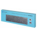 Клавиатура Оклик 520M2U черный/черный USB slim Multimedia