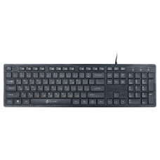 Клавиатура Оклик 520M2U черный/черный USB slim Multimedia