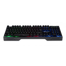 Клавиатура Оклик 709G черный USB for gamer LED (1788144)