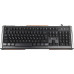 Клавиатура Оклик 717G BLACK DEATH черный/оранжевый USB Multimedia for gamer LED (476395) кабель 1.5м