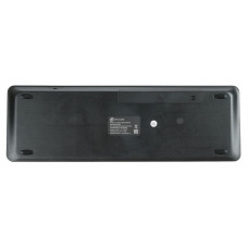 Клавиатура Оклик 830ST черный USB беспроводная slim Multimedia Touch