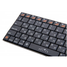 Клавиатура Оклик 840S черный USB беспроводная BT slim (754787)