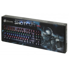 Клавиатура Оклик 969G SHOTGUN механическая черный USB Multimedia for gamer LED