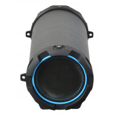 Колонка порт. Hyundai H-PAC220 черный/голубой 10W 1.0 BT/3.5Jack/USB