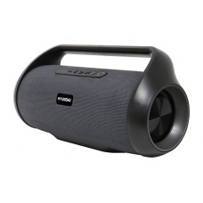 Колонка порт. Hyundai H-PAC420 серый/черный 50W 2.0 BT/3.5Jack/USB 10м 3600mAh