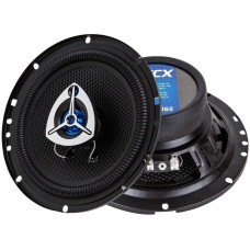 Колонки автомобильные Kicx GX-165 140Вт 92дБ 4Ом 16.5см (6 1/2дюйм) (ком.:2кол.) коаксиальные трехполосные