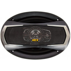 Колонки автомобильные Kicx JM-693 180Вт 90дБ 4Ом 16x23см (6x9дюйм) (ком.:2кол.) коаксиальные трехполосные
