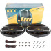 Колонки автомобильные Kicx JM-693 180Вт 90дБ 4Ом 16x23см (6x9дюйм) (ком.:2кол.) коаксиальные трехполосные