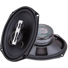 Колонки автомобильные Kicx RX 693 300Вт 91дБ 4Ом 15x23см (6x9дюйм) (ком.:2кол.) коаксиальные трехполосные