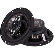 Колонки автомобильные Kicx SA 165 150Вт 92дБ 4Ом 16.5см (6 1/2дюйм) (ком.:2кол.) коаксиальные четырехполосные