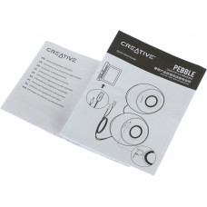 Колонки Creative PEBBLE MF1680 2.0 черный 4.4Вт
