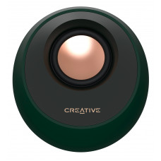 Колонки Creative Pebble Pro 2.0 черный/темно-зеленый 10Вт BT портативные