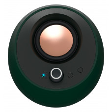 Колонки Creative Pebble Pro 2.0 черный/темно-зеленый 10Вт BT портативные