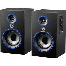 Колонки Defender Solar 20 2.0 черный 20Вт BT беспроводные BT