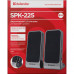 Колонки Defender SPK-225 2.0 черный 4Вт портативные