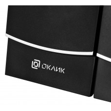 Колонки Оклик OK-118 2.0 черный 4Вт