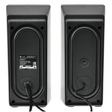 Колонки Оклик OK-127 2.0 черный 6Вт