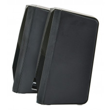 Колонки Оклик OK-127 2.0 черный 6Вт