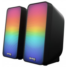 Колонки Оклик OK-350 2.0 черный 8Вт BT портативные