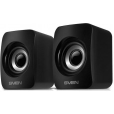 Колонки Sven 130 2.0 черный 6Вт портативные
