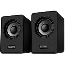 Колонки Sven 135 2.0 черный 6Вт портативные