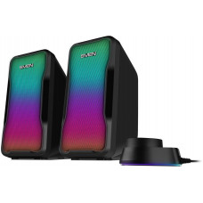 Колонки Sven 435 2.0 черный 10Вт BT