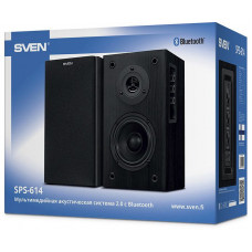 Колонки Sven АС SPS-614 2.0 черный 40Вт BT