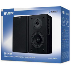 Колонки Sven АС SPS-614 2.0 черный 40Вт BT