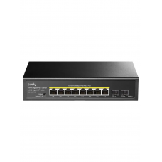 Коммутатор Cudy GS1008PS2 (L2) 8x1Гбит/с 2SFP 8PoE+ 120W неуправляемый