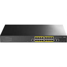 Коммутатор Cudy GS2018PS2-200W (L2) 16x1Гбит/с 2SFP 16PoE+ 200W управляемый
