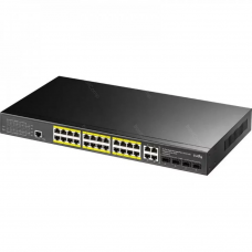 Коммутатор Cudy GS2028PS4-300W (L2) 28x1Гбит/с 4SFP 24PoE+ 300W управляемый