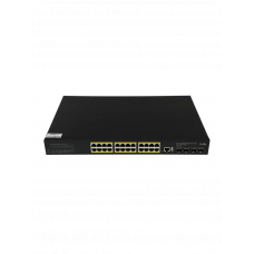 Коммутатор Cudy GS5024PS4-400W (L3) 24x1Гбит/с 4SFP+ 24PoE+ 400W управляемый