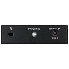 Коммутатор D-Link DES-1005P/B1A 5x100Мбит/с 4PoE 60W неуправляемый