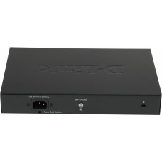 Коммутатор D-Link DGS-1008MP/B1A 8x1Гбит/с 8PoE+ 125W неуправляемый
