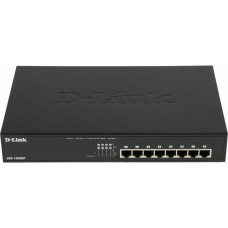 Коммутатор D-Link DGS-1008MP/B1A 8x1Гбит/с 8PoE+ 125W неуправляемый