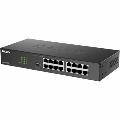 Коммутатор D-Link DGS-1016D/J1A 16x1Гбит/с неуправляемый