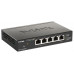 Коммутатор D-Link DGS-1100-05PDV2 5x1Гбит/с 2PoE 18W настраиваемый