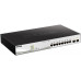 Коммутатор D-Link DGS-1210-10MP/FL (L2) 8x1Гбит/с 2SFP 8PoE+ 130W управляемый