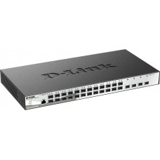 Коммутатор D-Link DGS-1210-28XS/ME/B2A (L2) 4x10Гбит/с 24SFP управляемый