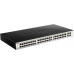 Коммутатор D-Link DGS-1210-52MP/ME/B 48x1Гбит/с 4SFP 48PoE 370W управляемый